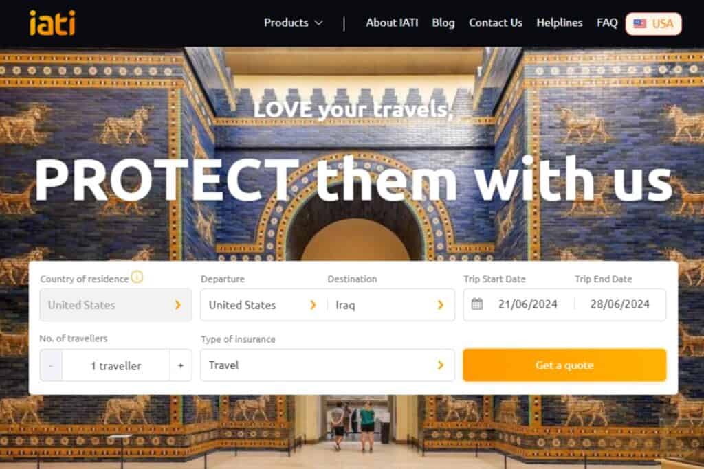 Iraq Travel Insurance