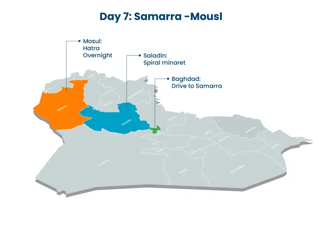 post 1 08 15-day Iraq tour Aknaf Alsawary - Iraq Travel Agency