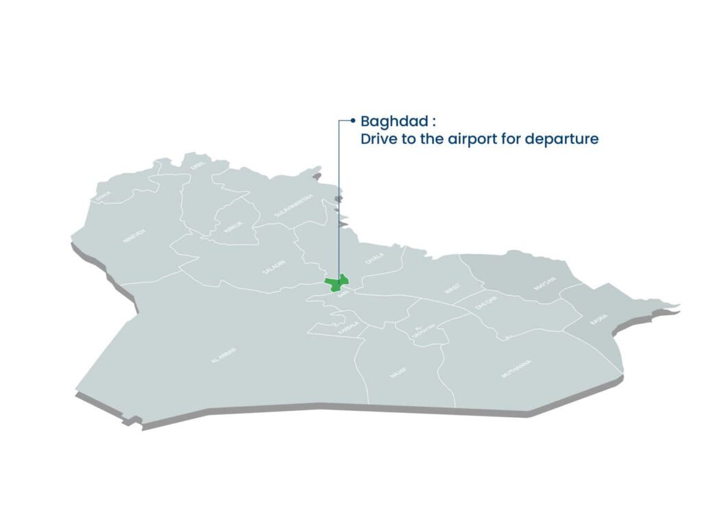 1111 10 3-Day Baghdad & Babylon Iraq Tour Aknaf Alsawary