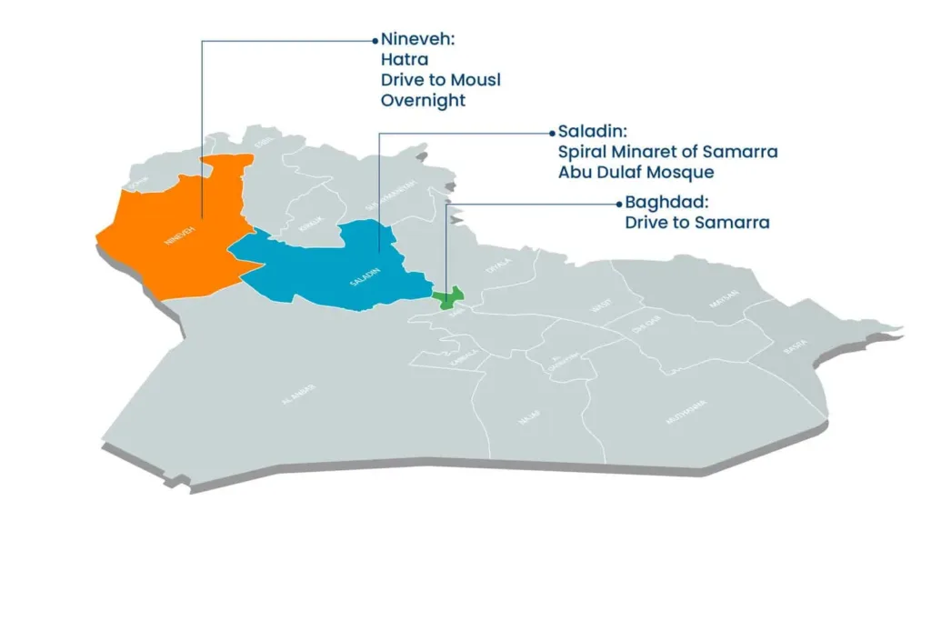 6 edited Iraq Group Tours Aknaf Alsawary - Iraq Travel Agency