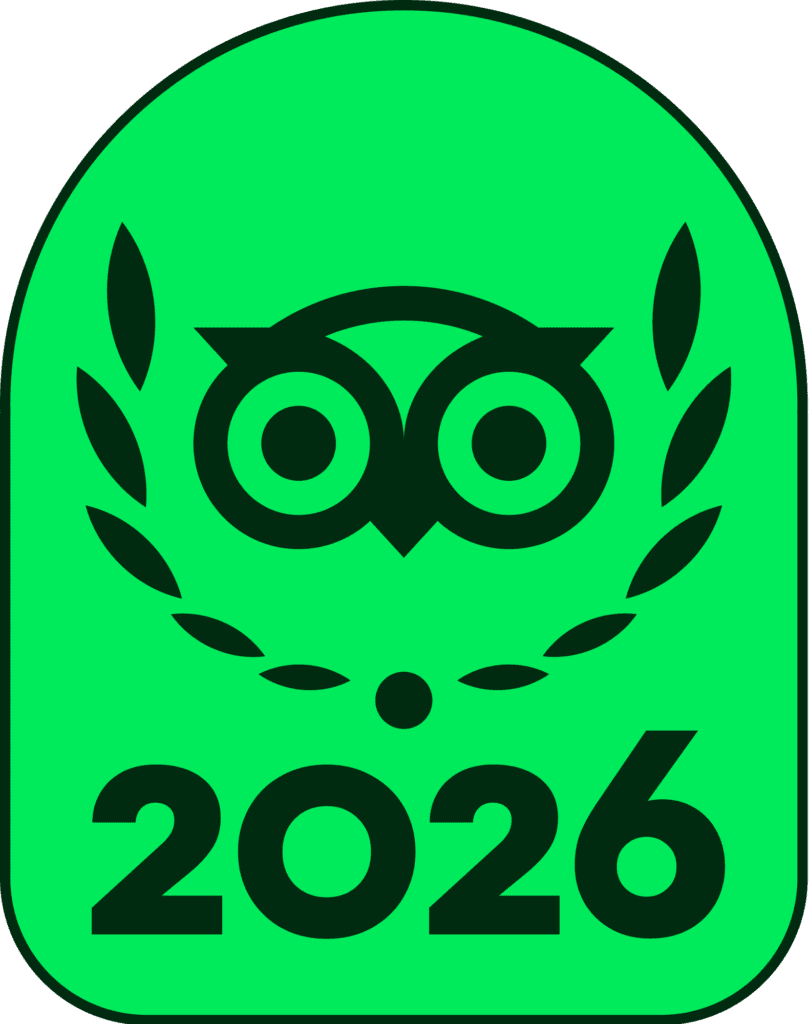 TravelersChoice Badge 2026 Iraq Group Tours Aknaf Alsawary