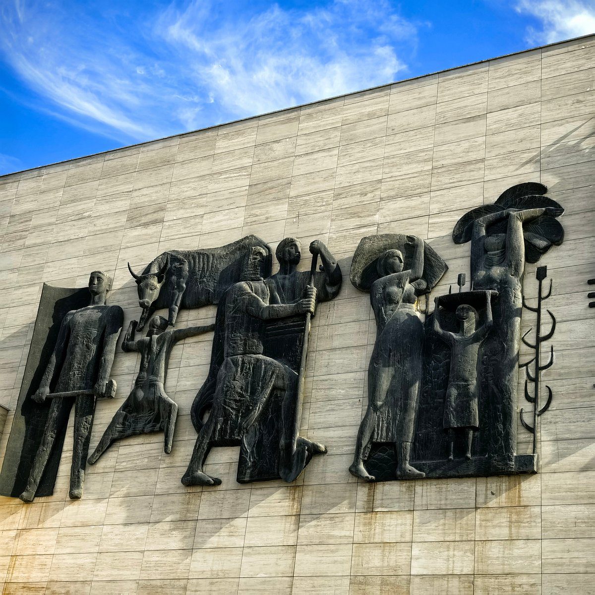 liberation square closeup